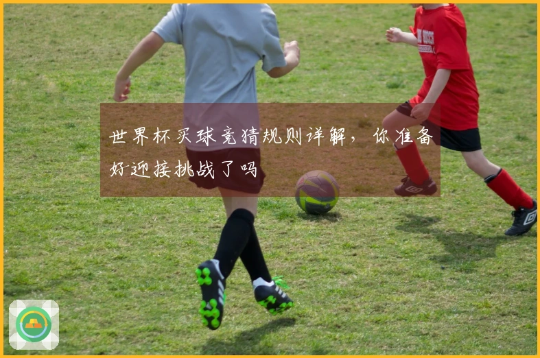 世界杯买球竞猜规则详解，你准备好迎接挑战了吗