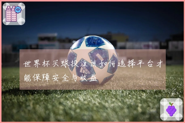 世界杯买球投注该如何选择平台才能保障安全与收益