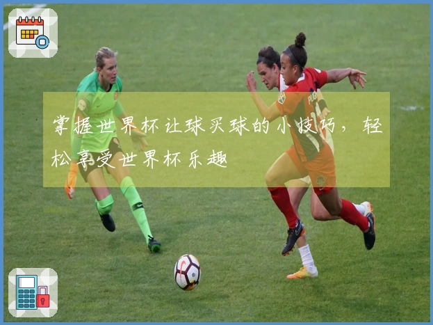 掌握世界杯让球买球的小技巧，轻松享受世界杯乐趣